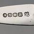 1873 British antique sterling silver tea caddy spoon 20.7g Josiah Williams